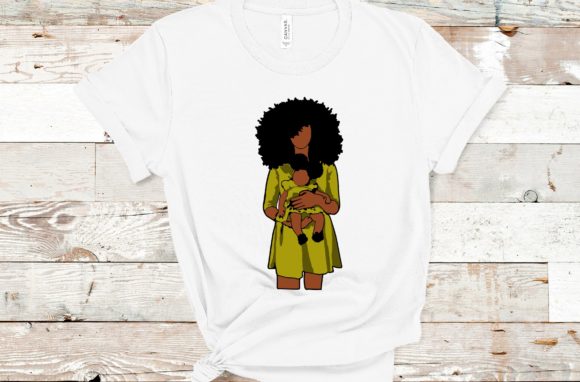 Afro Woman Mommy and Me Baby Mom Review