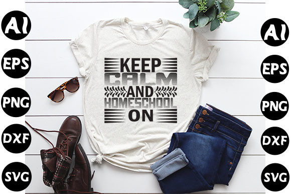 Homeschool Mom Quote Design: Keep Calm Review
