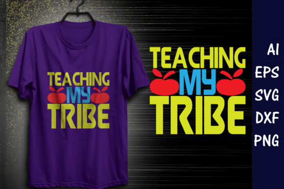 Homeschool Mom Quote Design: Teaching My Tribe