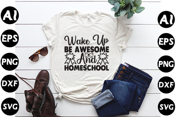 Homeschool Mom Quote Design: Wake Up Review