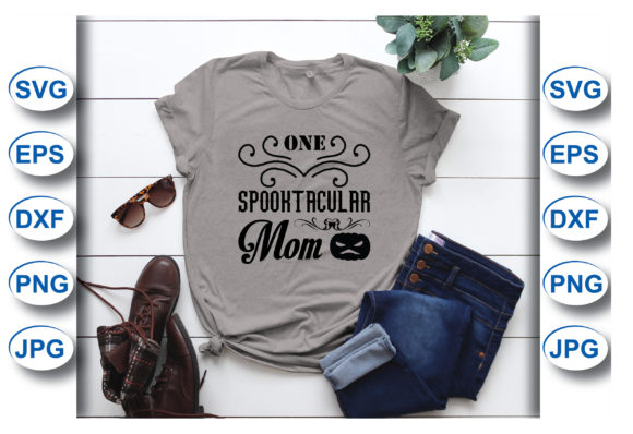 One Spooktacular Mom T-shirt Design Review